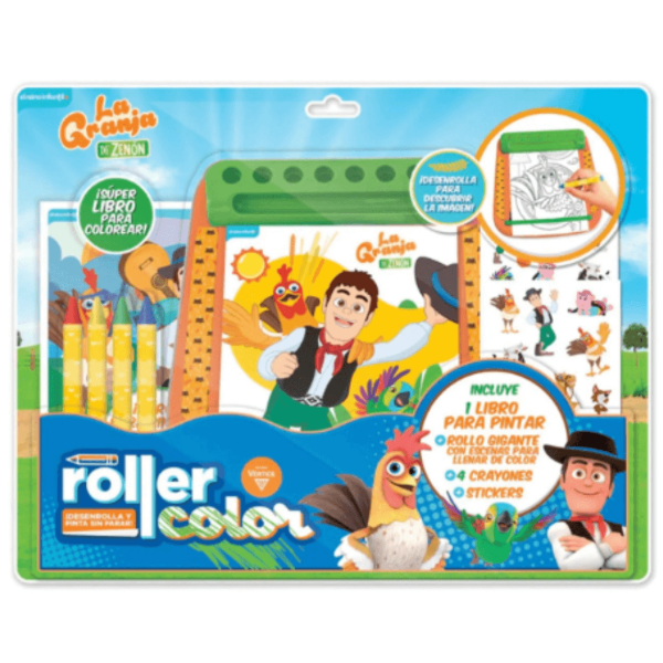 Producto - SET DE ARTE ROLLER COLOR - La granja de Zenón