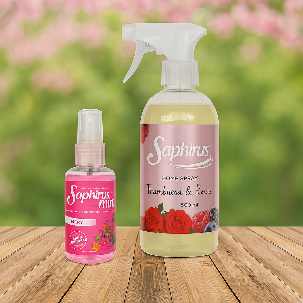 Producto - Combo Home spray 500 ml + Mini Textil 60 ml - Saphirus