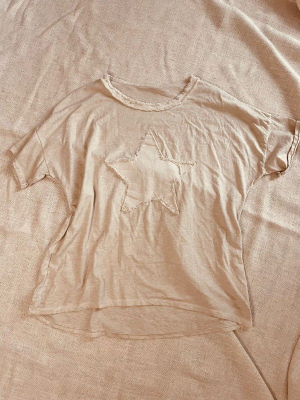 Producto - REMERA ESTRELLA - BEIGE