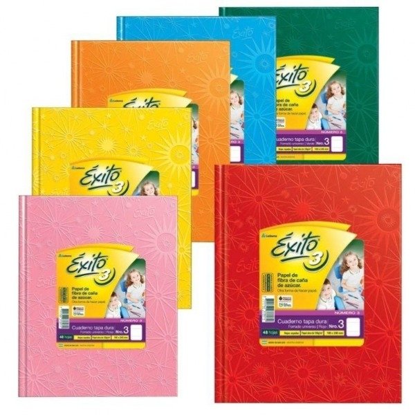 Producto - CUADERNO E3 EXITO RAYADO 48 HJS