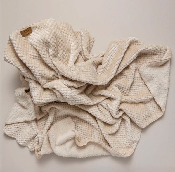 Producto - Manta piel arena