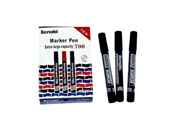 Producto - MARCADOR PERMANENTE NEGRO X12 BNB34909-N