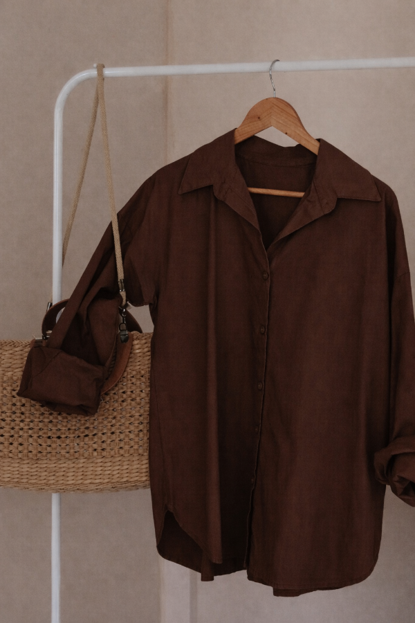 Producto - Camisa Burdeos choco