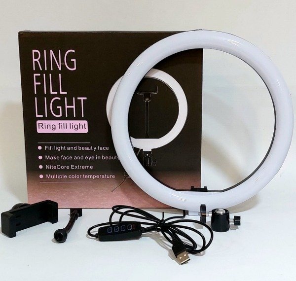 Producto - ARO LUZ LED BLANCO FRIO/CÁLIDO 10"