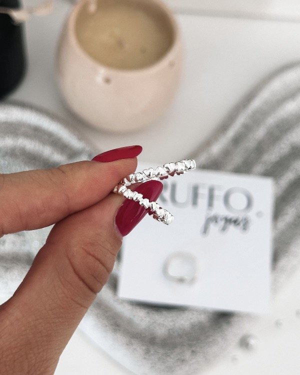 Producto - Anillo corazón sin fin plata 925