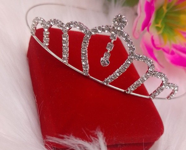 Producto - Tiara Strass metal alto 3 CM