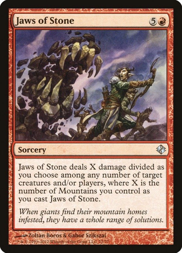 Producto - Jaws of Stone  Duel Decks: Venser vs. Koth
