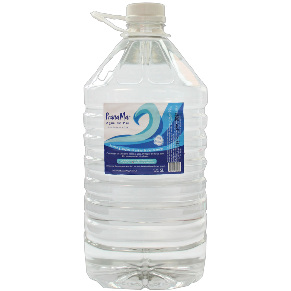 Producto - Agua de mar - 5 litros [PranaMar]