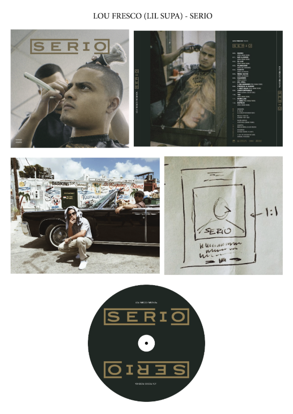 Producto - Lil Supa "Lou Fresco presenta: Serio" CD Custom