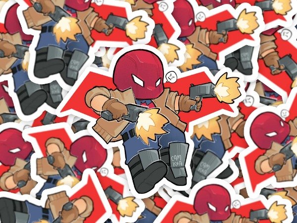 Producto - Sticker Red Hood Jason Todd