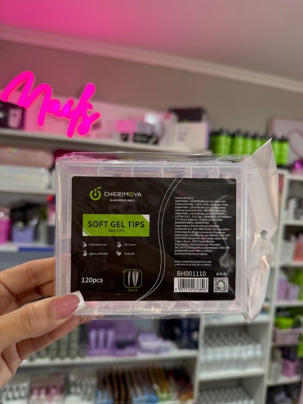Producto - Tips soft gel 120unid stileto