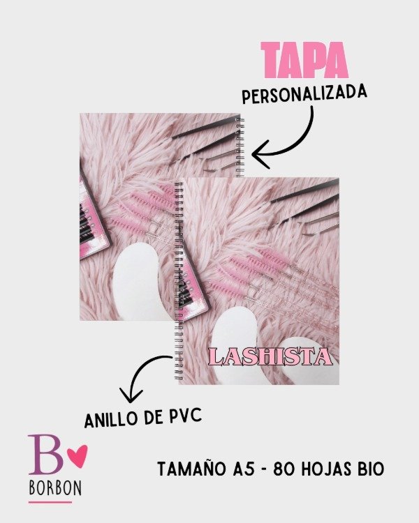 Producto - Cuaderno Lashista