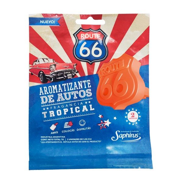 Producto - Aromatizante Tropical Route 66