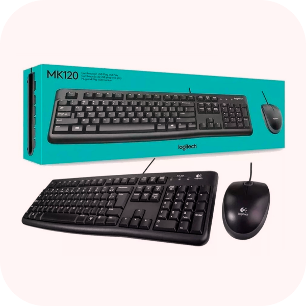 Producto - Combo T+M LOGITECH MK12O - 2