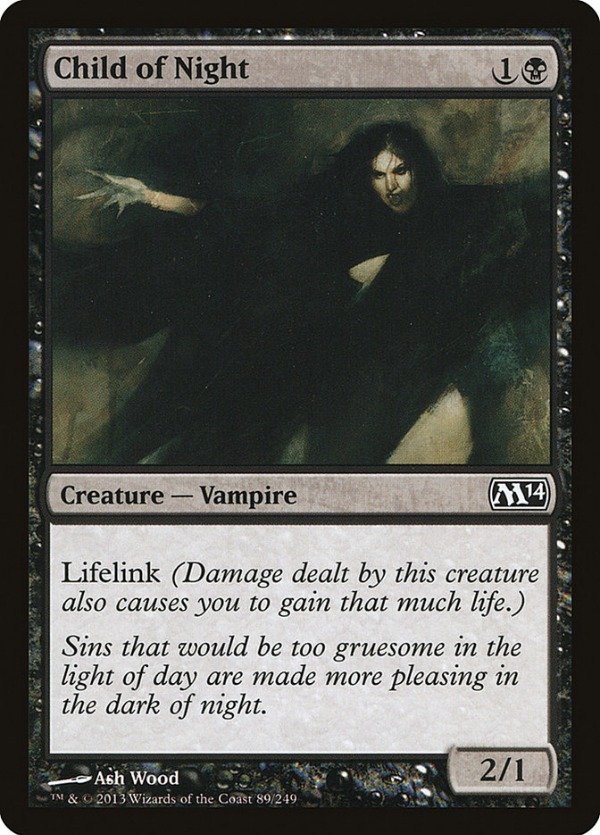 Producto - Child of Night #89  Magic 2014 Core Set