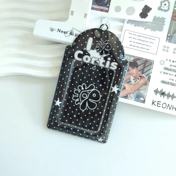 Producto - Holder para photocard Cortis Negro - 1