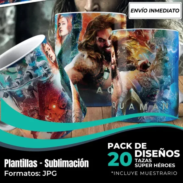 Producto - TAZAS-SUPER HEROES COD 375