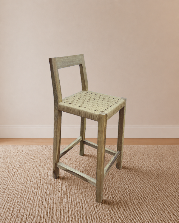 Producto - BANQUETA RUSTICA TEJIDA