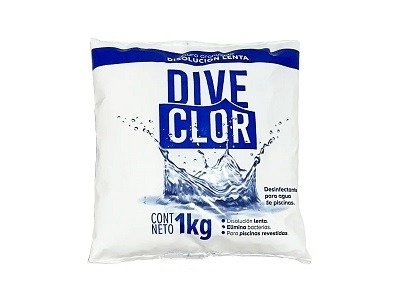 Producto - Cloro Granulado Lento x1 kilo Diveclor