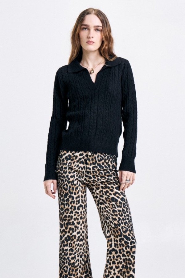 Producto - Sweater Noema Negro St Marie S, M y L - 1