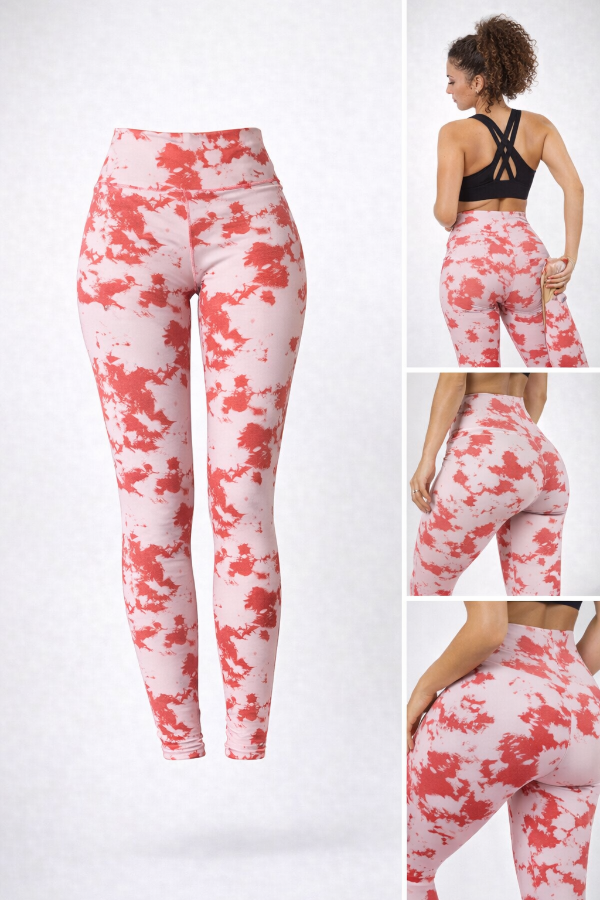 Producto - Leggins deportivo Cibarta Alto Rendimiento Evolution  Salmon