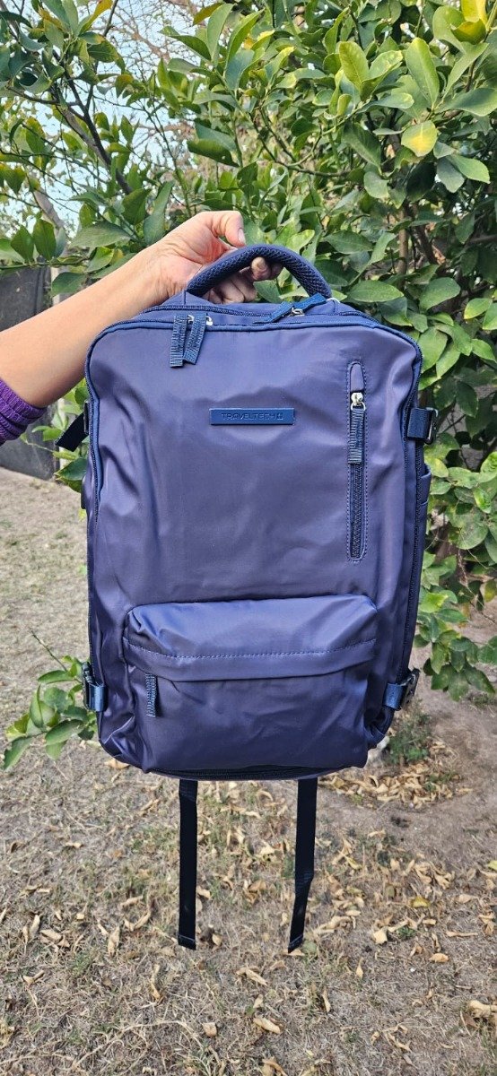 Producto - Mochila de viaje travel tech Azul 16958