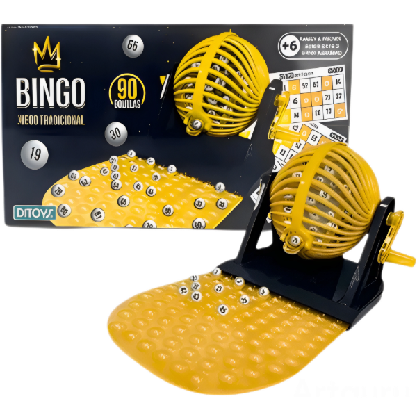 Producto - BINGO FAMILIAR CON BOLILLERO