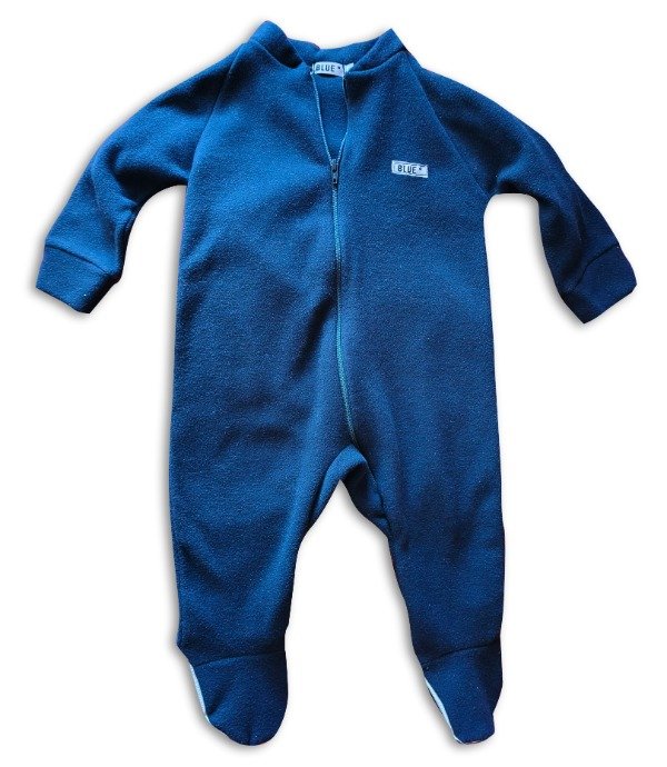 Producto - Body de polar con cierre y pies