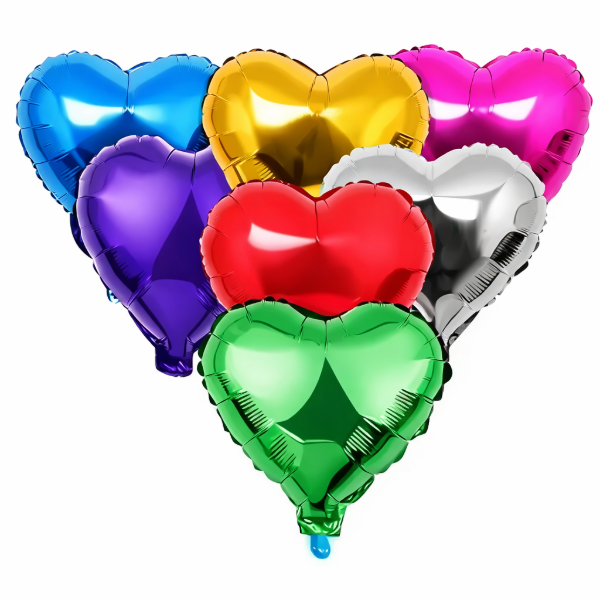 Producto - Globo metalizado corazón