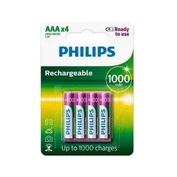 Producto - Pilhas E Carregadores Philips Aaa Recarregável R... (4 UNID)