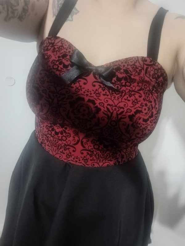 Producto - Vestido torso rojo victoriano