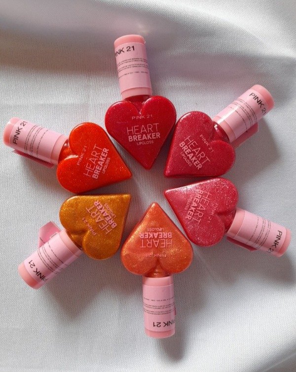 Producto - Lipgloss con brillito Pink 21