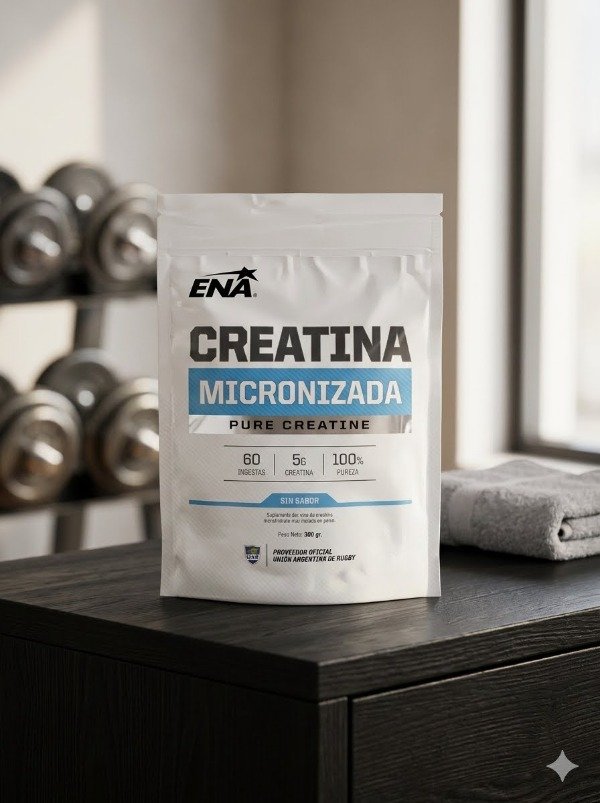 Producto - Creatina Monohidratada ENA 300 g: Fuerza y Rendimiento Deportivo
