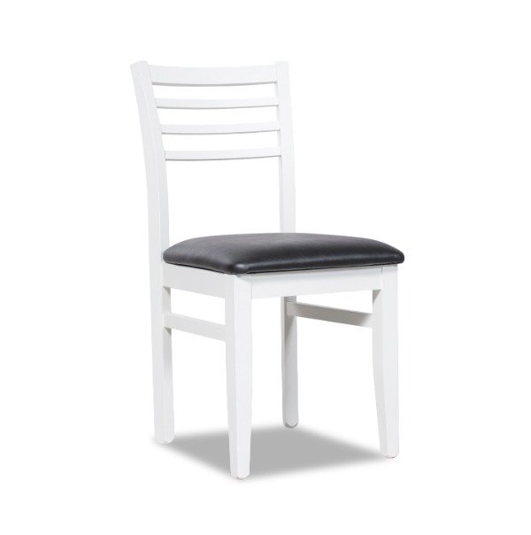 Producto - Silla Moderna Blanca/Negra