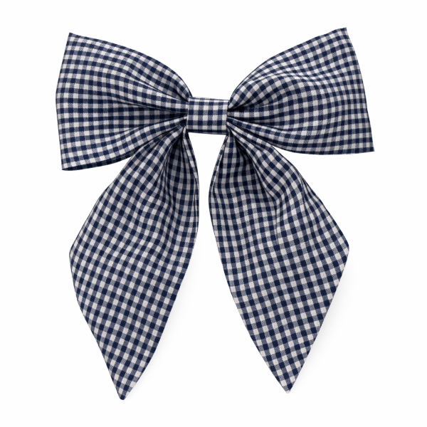 Producto - Moño Scrunchies Colección Cuadrille Escolar Eunica