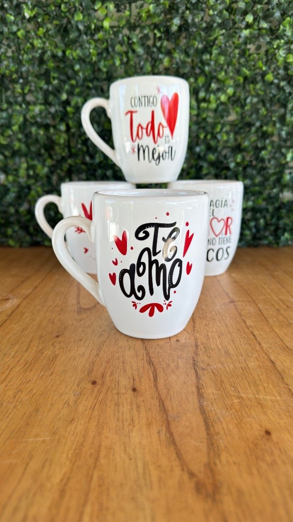Producto - Taza frase amor rojo - 2