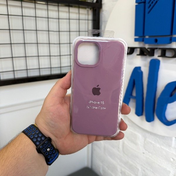 Producto - Silicone Case Lila Francés - iPhone 15