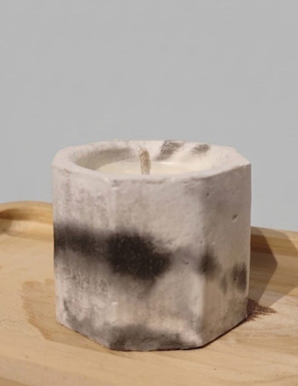 Producto - Vela de soja en cemento Pequeñas - 8