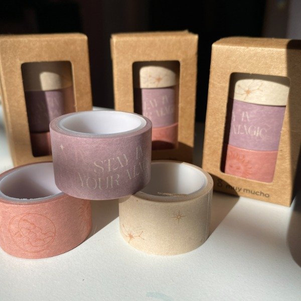 Producto - Set x3 washi tapes - Estilo místico