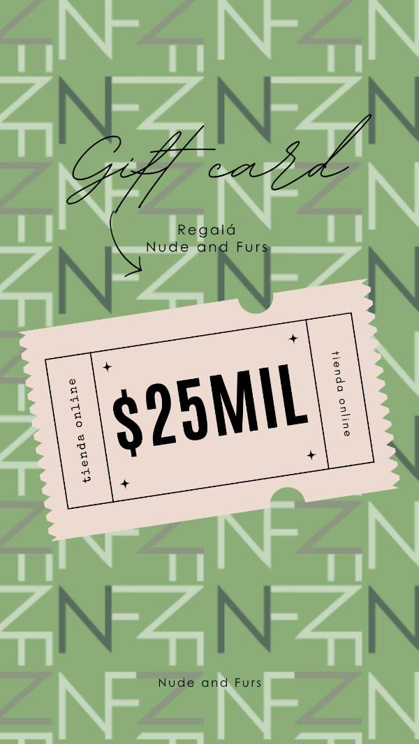 Producto - GIFT CARD XS