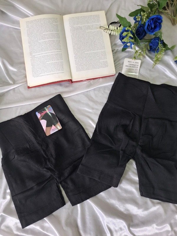 Producto - CALZA DEPORTIVA CORTA SOLO COLOR NEGRO (A44 B) - 2