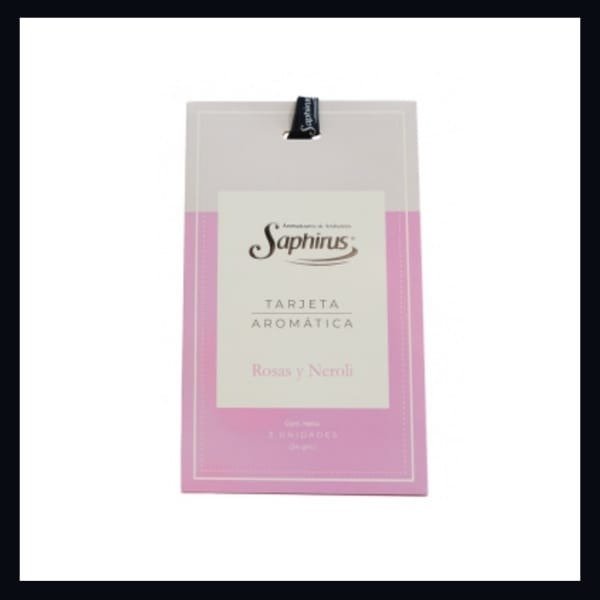 Producto - TARJETA AROMATICA ROSAS Y NEROLI