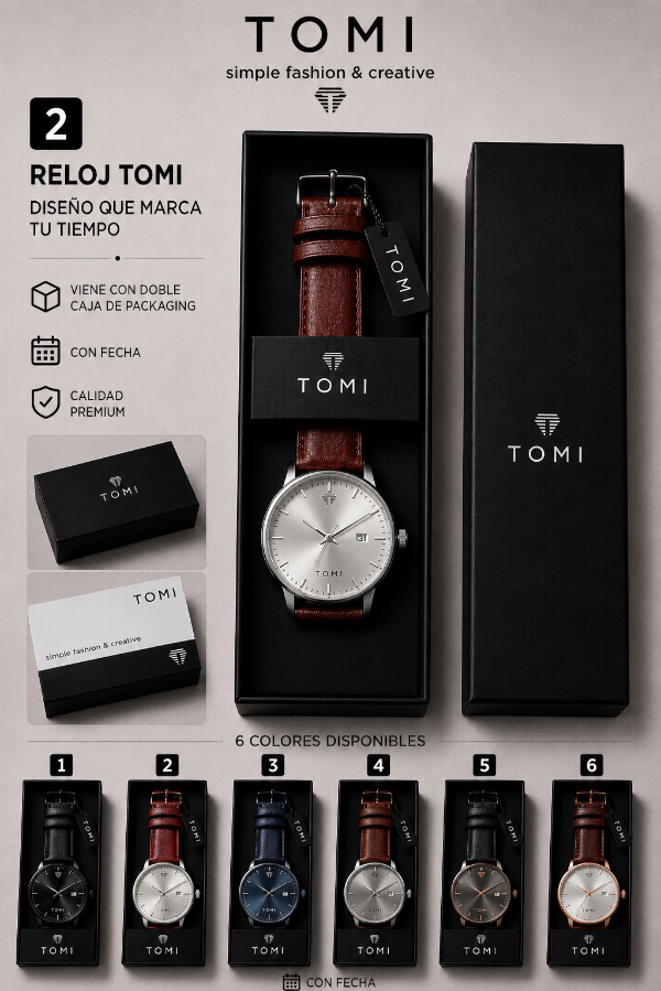 Producto - RELOJ TOMI PREMIUM 2 - 1