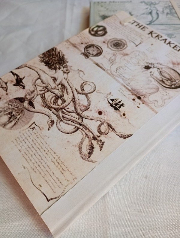 Producto - SketchBook A5 kraken - 2