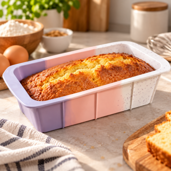 Producto - MOLDE DE SILICONA BUDIN APTO HORNO MICROONDAS FREIDORA 24X11CM COD 3120