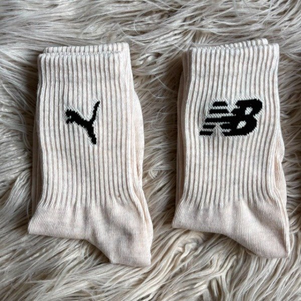 Producto - Medias 3/4 BEIGE - 1