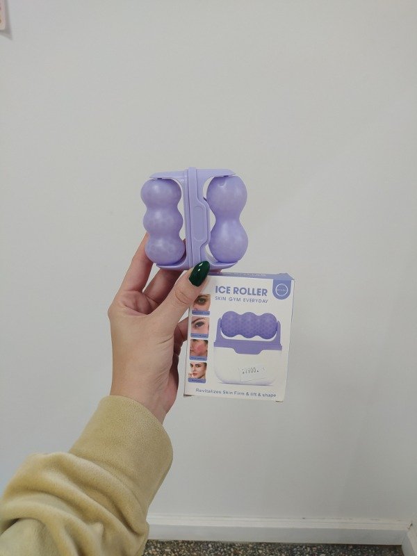 Producto - Ice roller doble masajeador facial