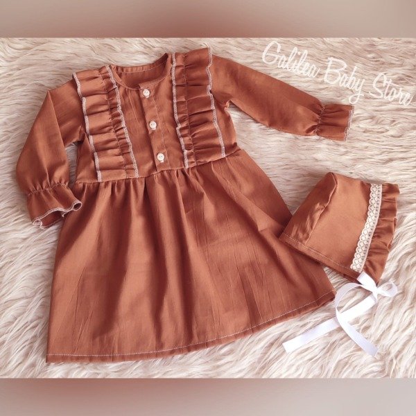 Producto - VESTIDO JUANA MANGAS LARGAS (VARIOS COLORES)