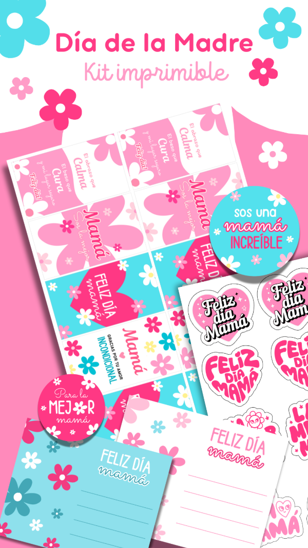 Producto - Kit imprimible Día de la Madre