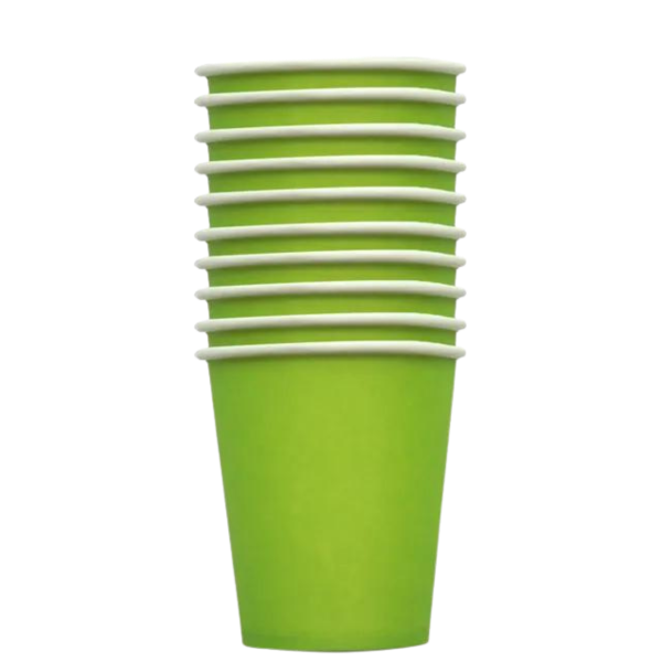 Producto - Vaso polipapel 240cc x8u. Verde